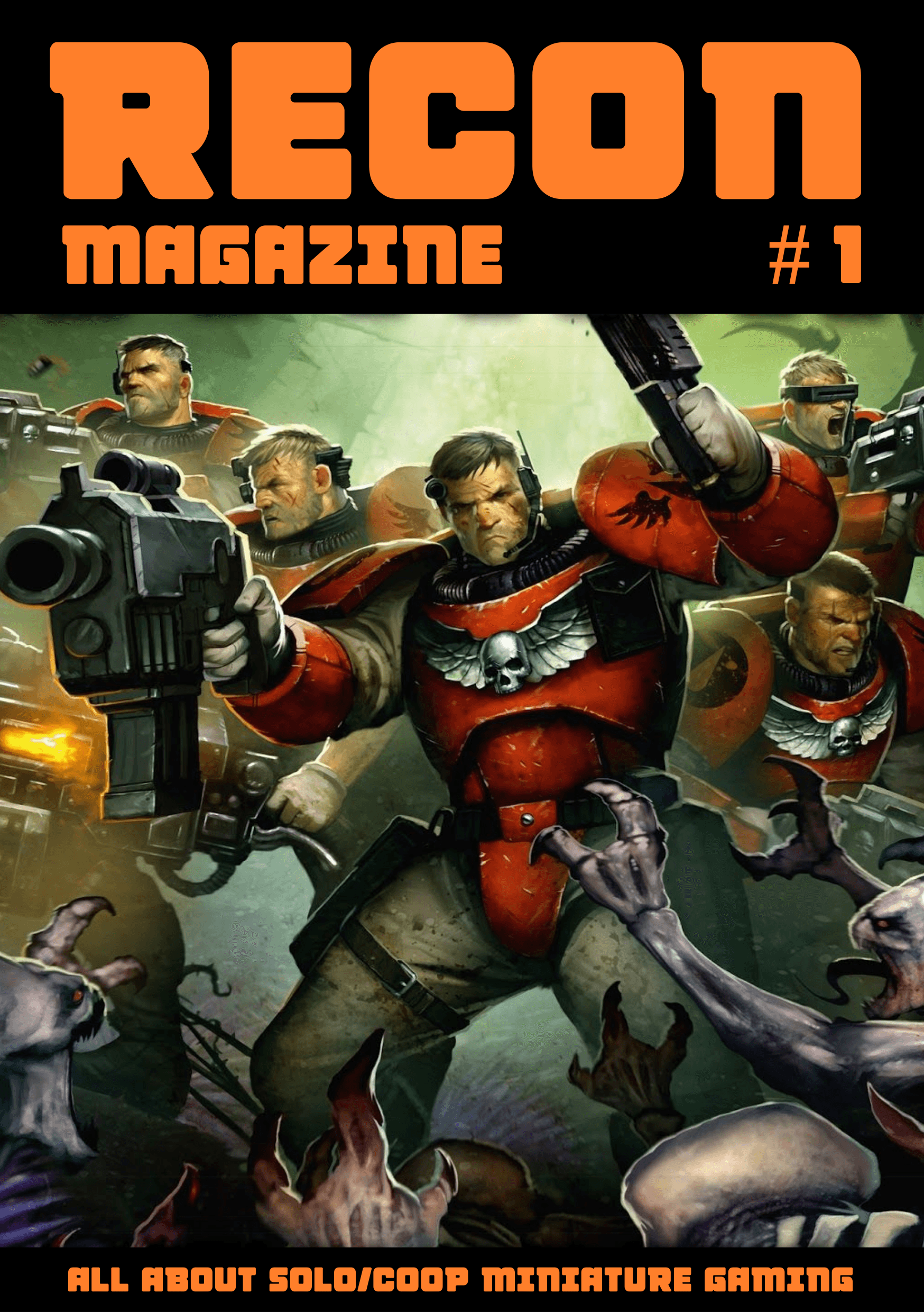 RECON Magazine — Issue 1 cover